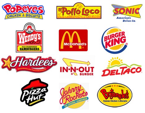 Food Fast Companies Use Red And Yellow In Their Logos 